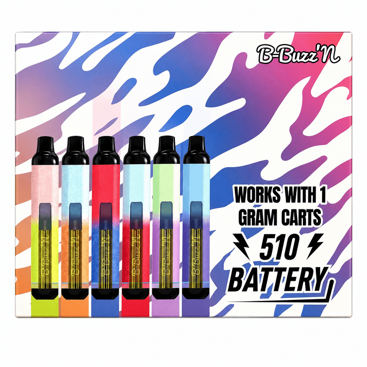 B-Buzz’n Secret Stash Stick Box 510 Battery - Image 1