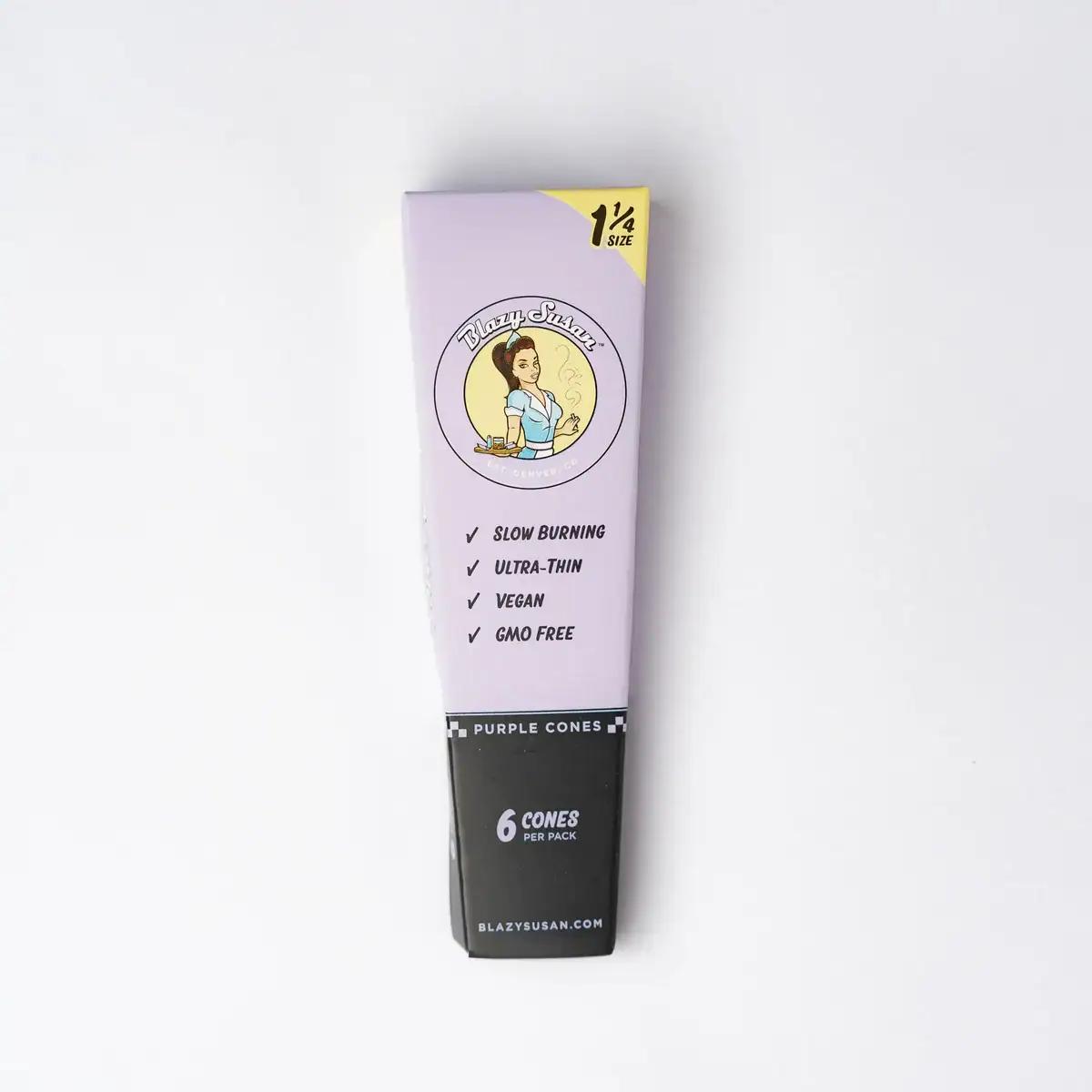 Blazy Susans Ultra Thin Rice Pre Rolled Cones 1 1/4 Size