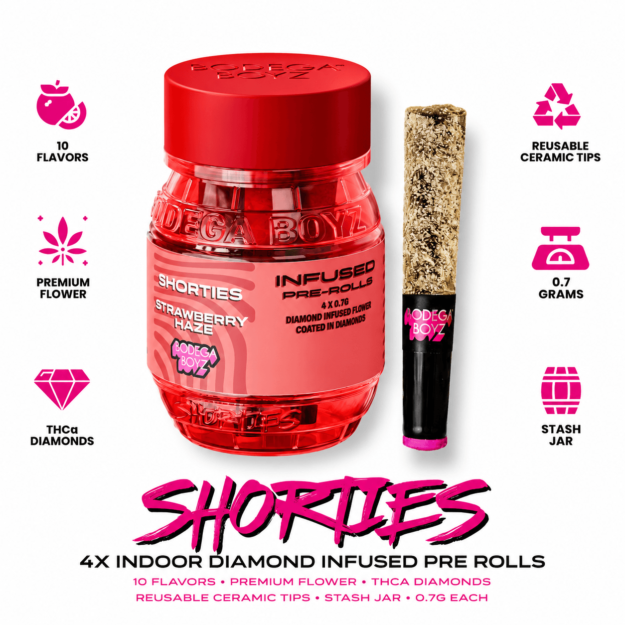 Bodega Boyz | Infused Minis | 0.7g each | 5pk