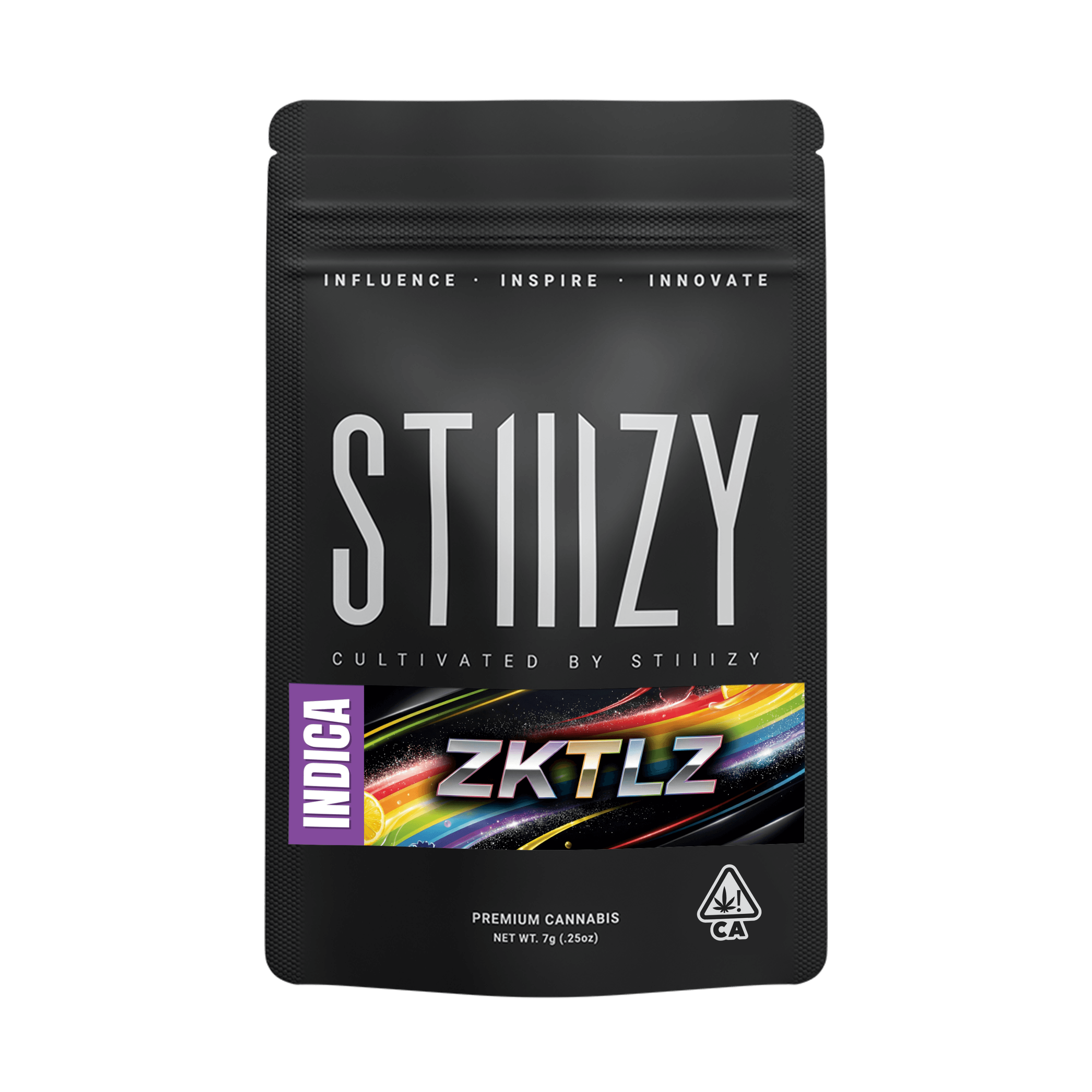 STIIIZY 7g Black Mylar Flower - Image 1