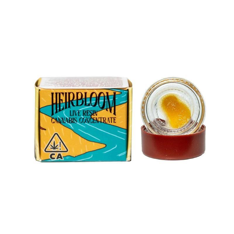 CBX Heirbloom 1g Terp Live Resin Sugar - Image 1