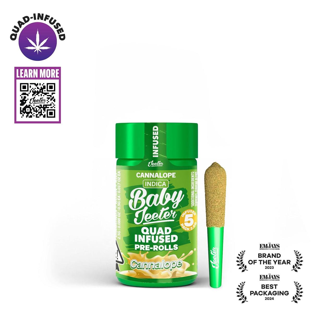 JEETER 2g XL QUAD Infused Rosin Enhanced Pre-Roll - Image 1