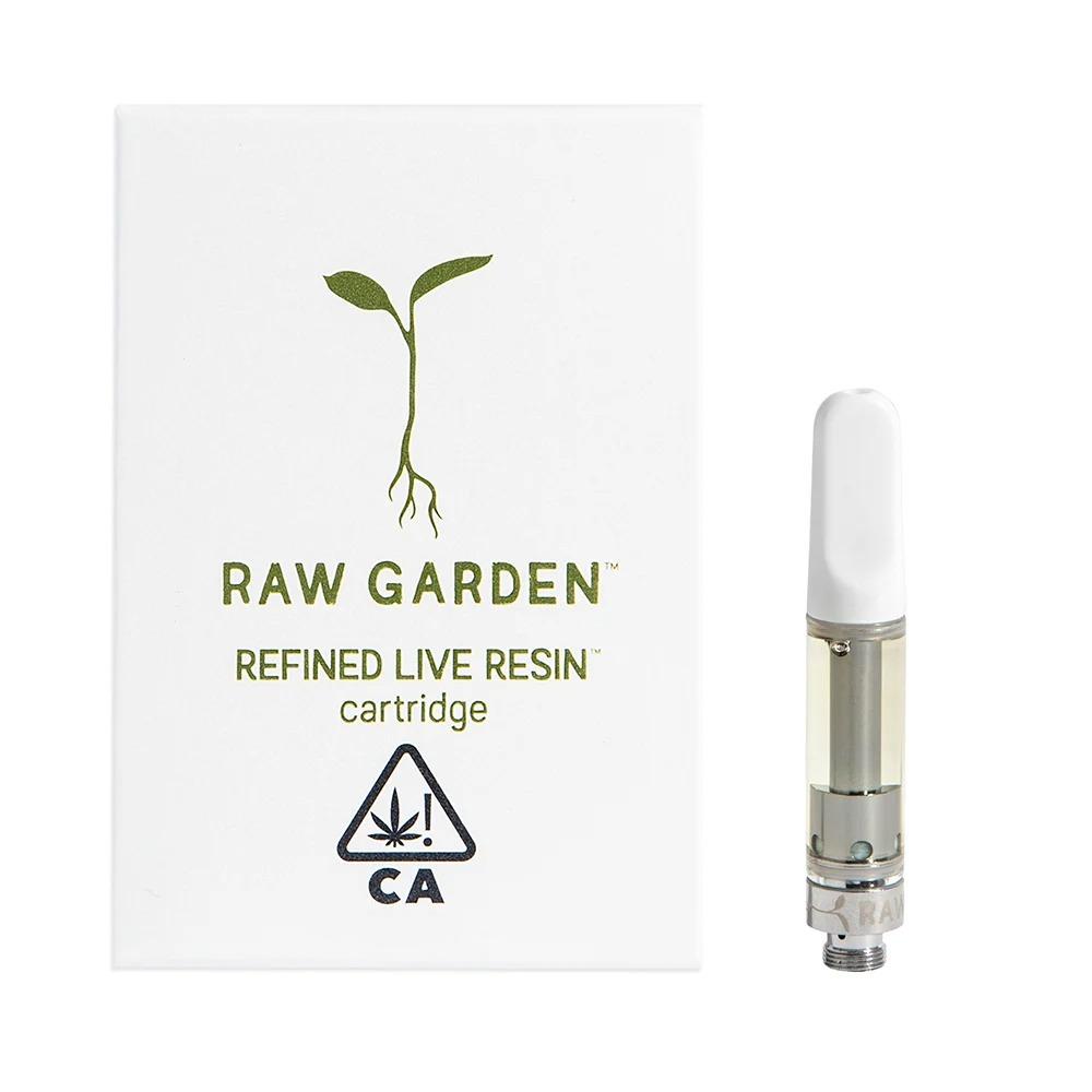 RAW GARDEN 1g CBD:THC 1:1 Cart - Image 1