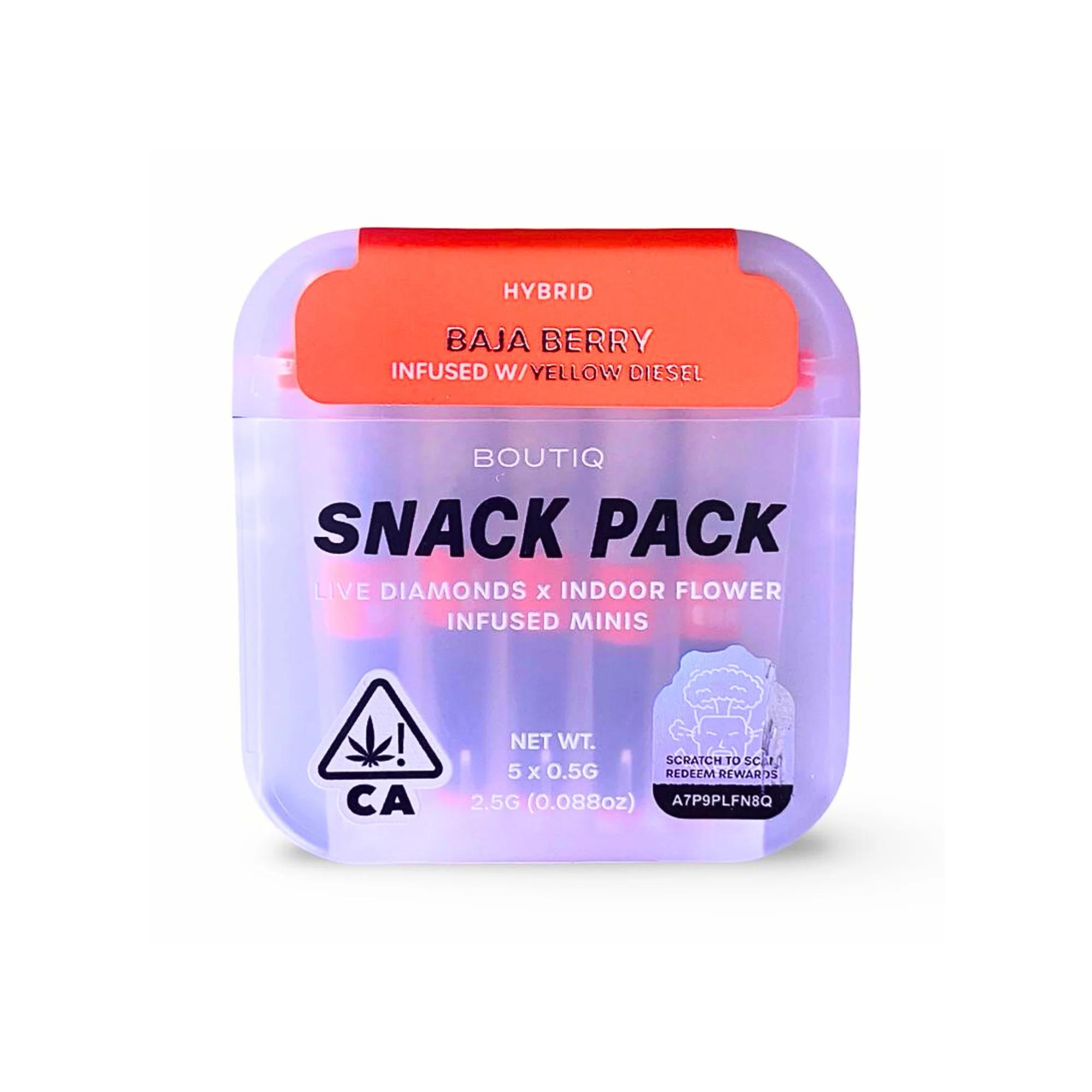 Infused Mini Joints - 5 J's Per Pack x 0.5g ea - Image 1