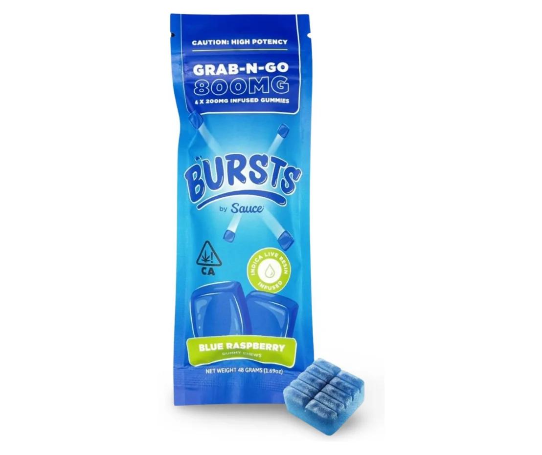 Bursts Gummies | 800MG | 4 × 200MG Pieces — Фото 1