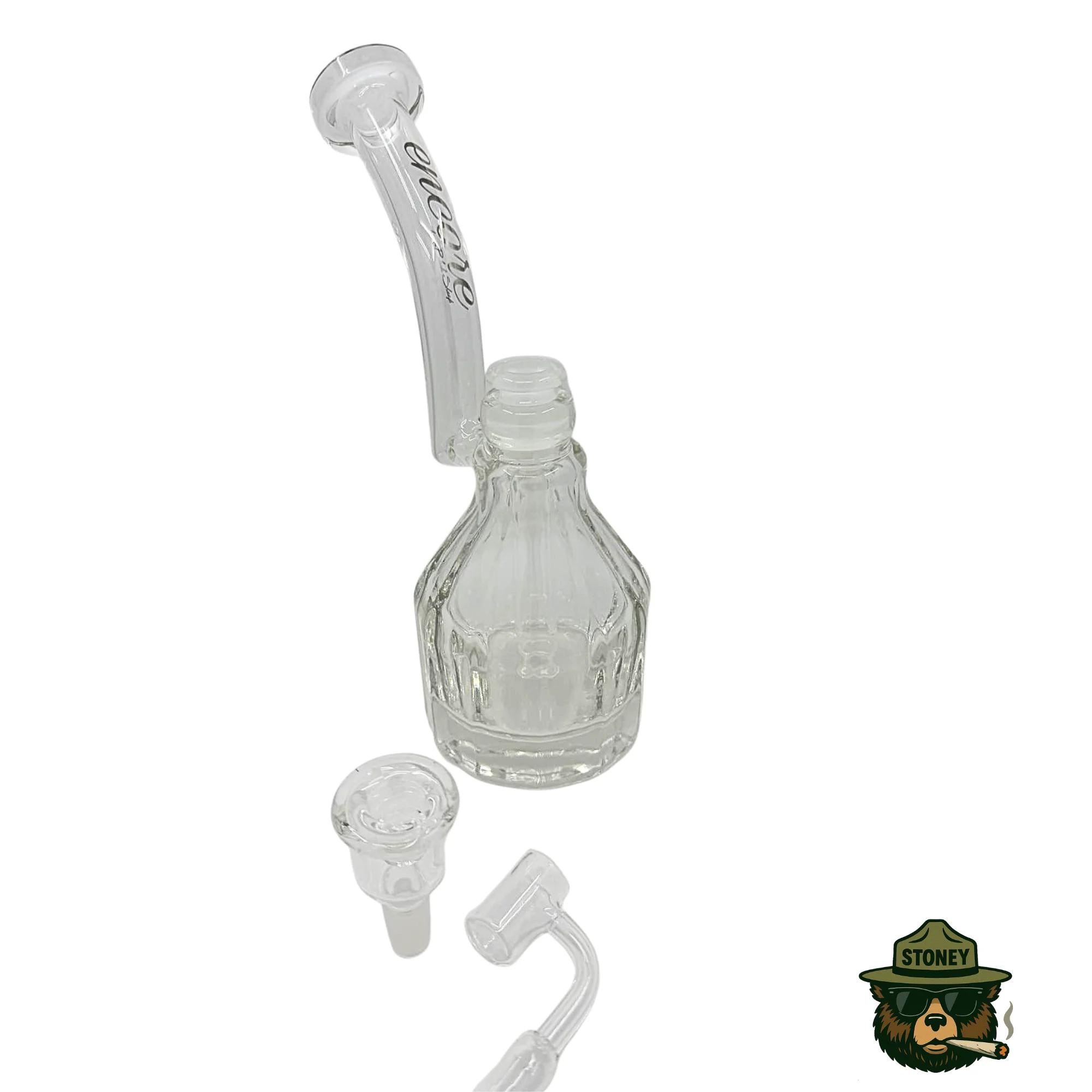 Handcrafted Encore Glass Water Pipe 9” - #1143 - Image 1
