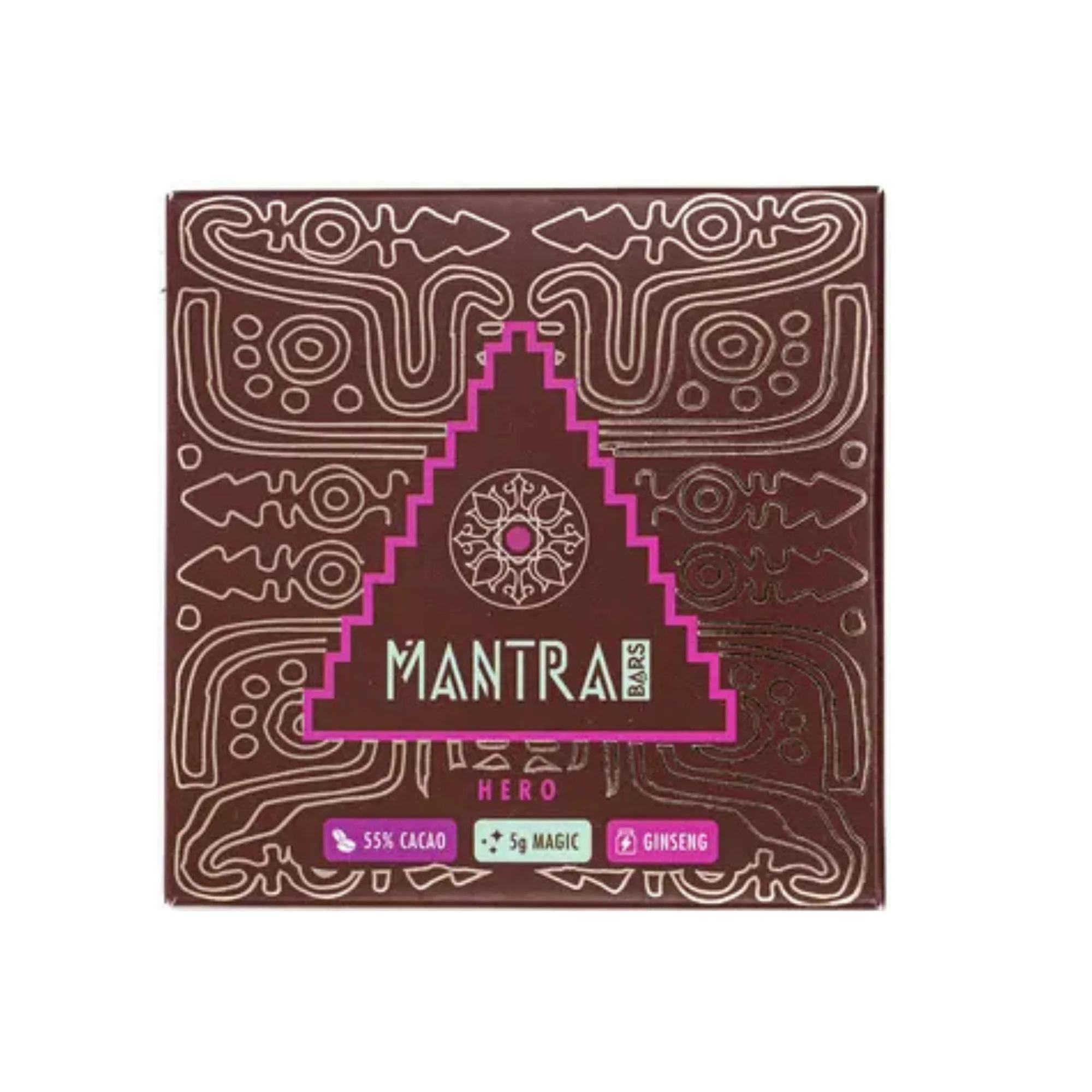 Mantra Mushroom Chocolate Bar | 5g Bar | 16 Pieces — Фото 1