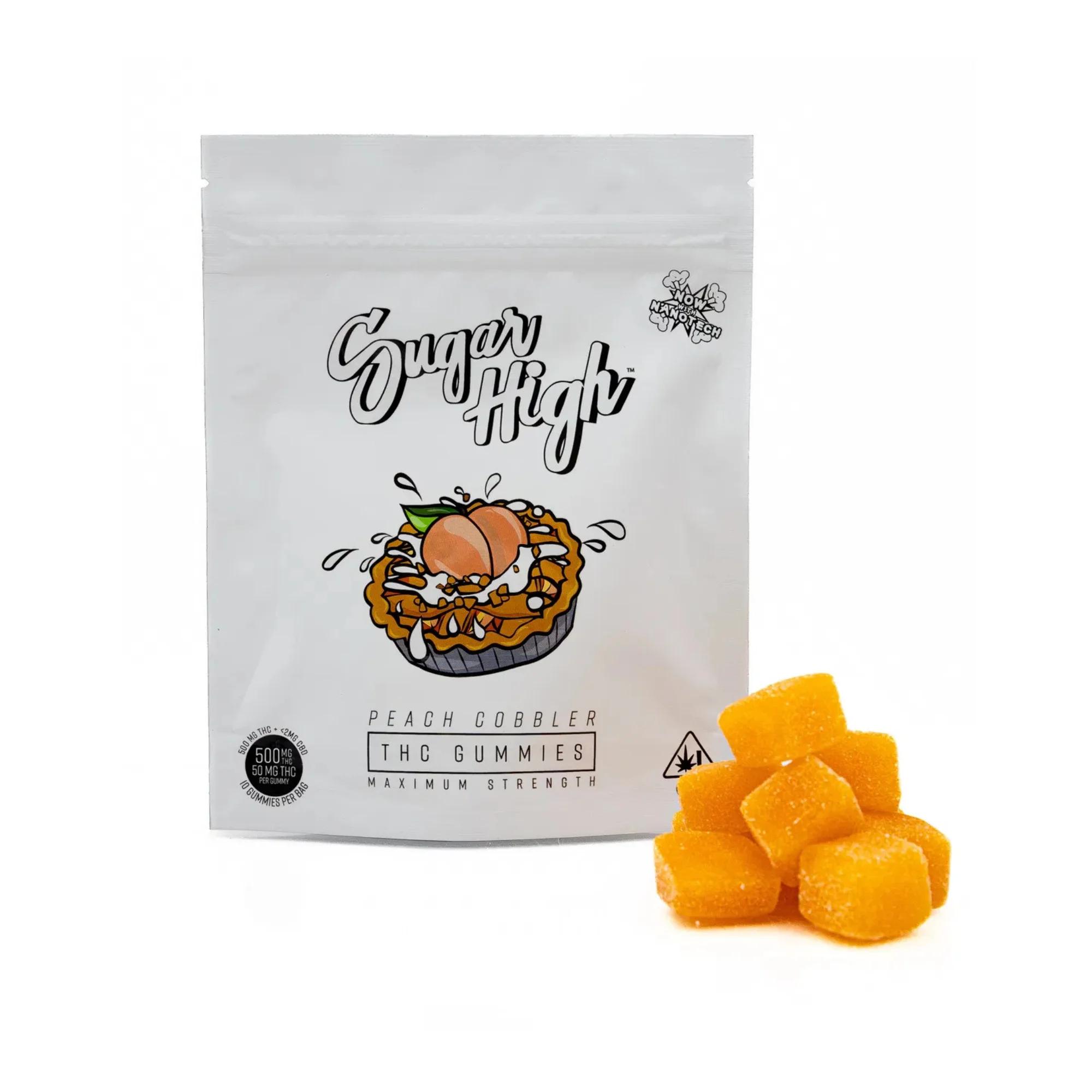 Sugar High THC Gummies | 500 MG THC | 50 MG Per Gummy