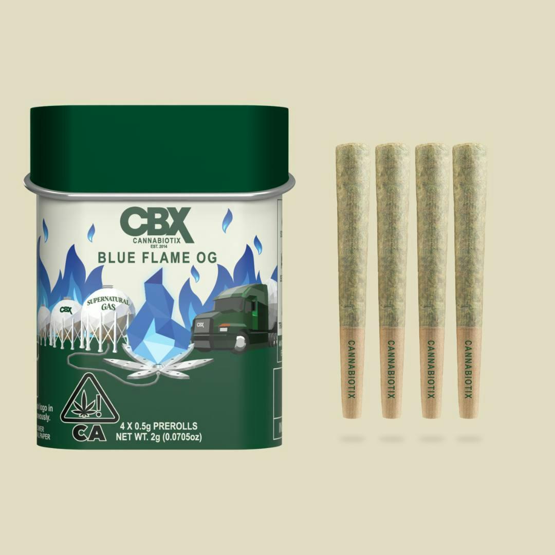 CBX 2g Pre Rolls 4-Pack - Image 1